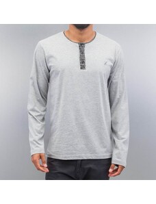 Cazzy Clang / Button Tape Longsleeve Grey