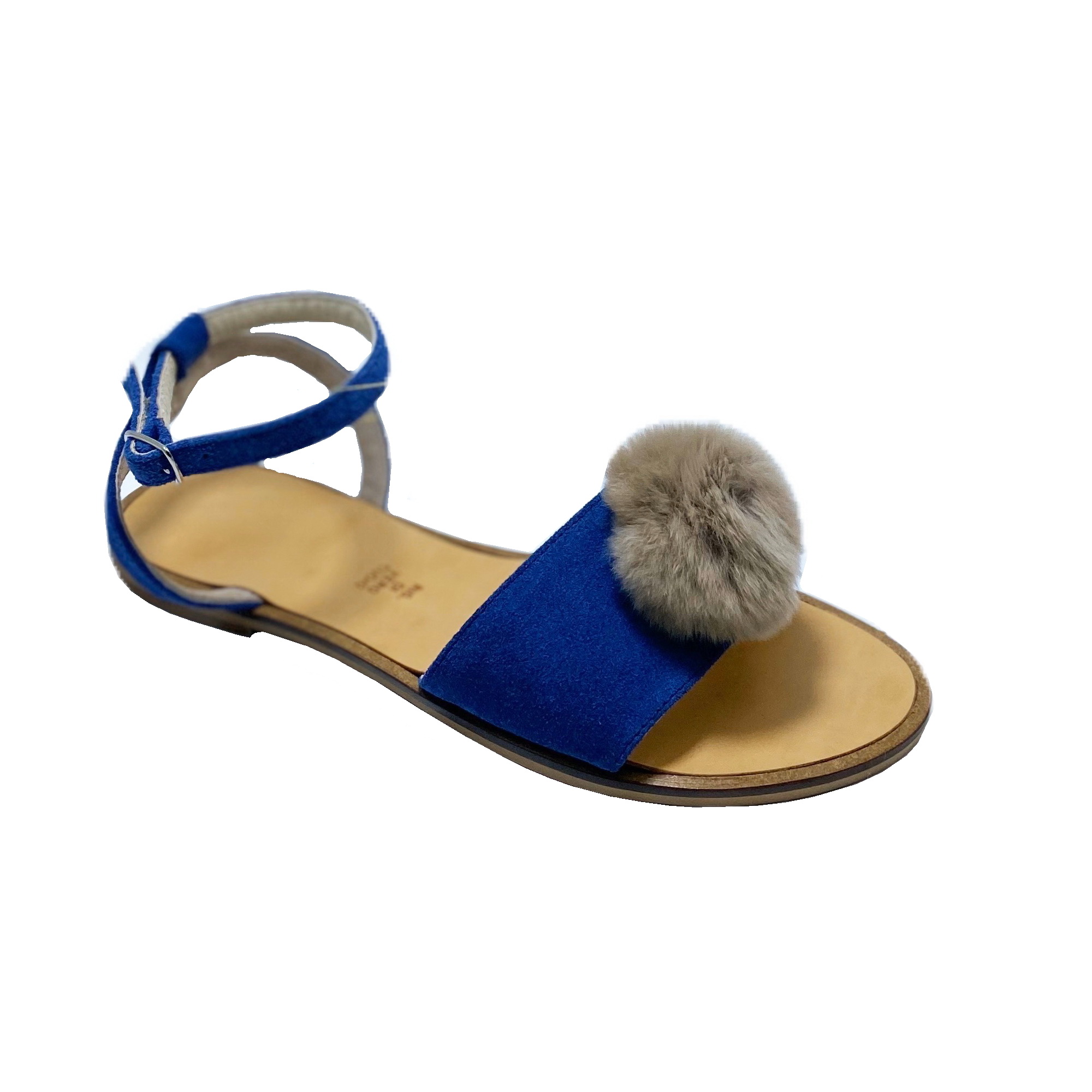 Luisa Fiore Sandale cu talpa joasa VICE albastru - 35