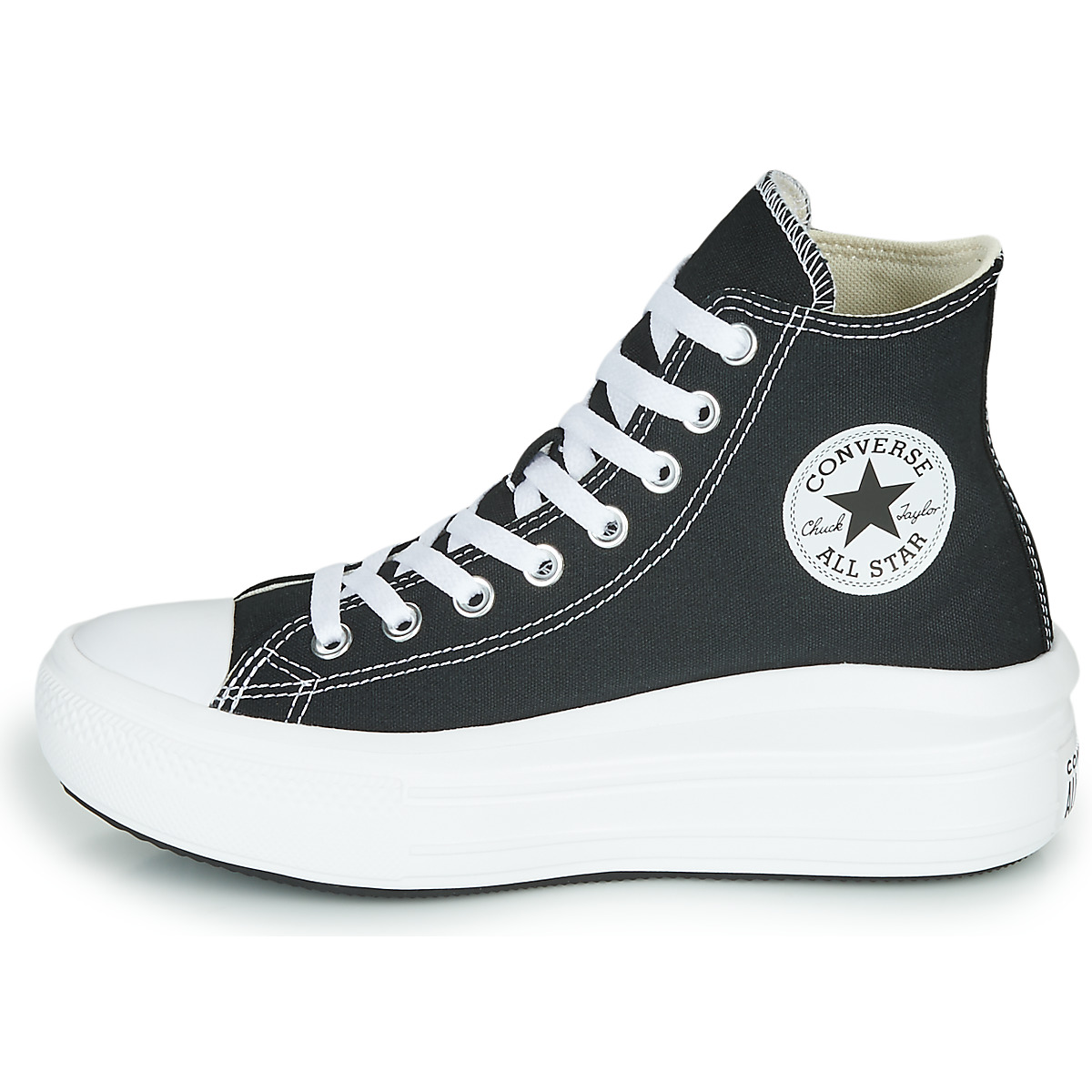 Converse Pantofi sport stil gheata Femei Chuck Taylor All Star Move Canvas Color Hi