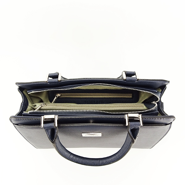 Flora&Co Paris Geanta medie bleumarin Jeffery 15