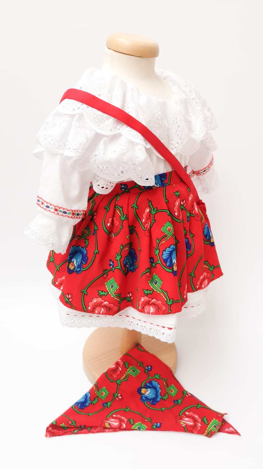 Ie Traditionala Costum Traditional Fetite 0-12 luni Model II