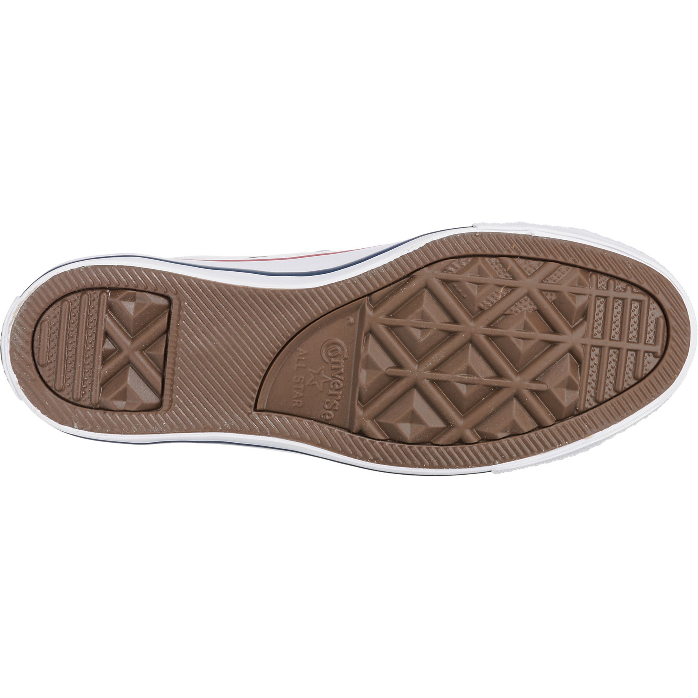 CONVERSE Sneaker low 'Chuck Taylor All Star Leather' albastru / roșu / alb