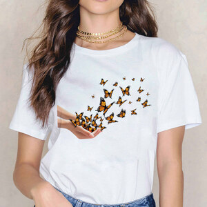 orielle Tricou Flying Butterflies - GLAMI.ro