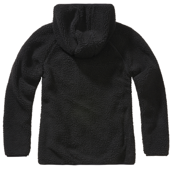 Geacă Brandit Teddy fleece damă, neagră