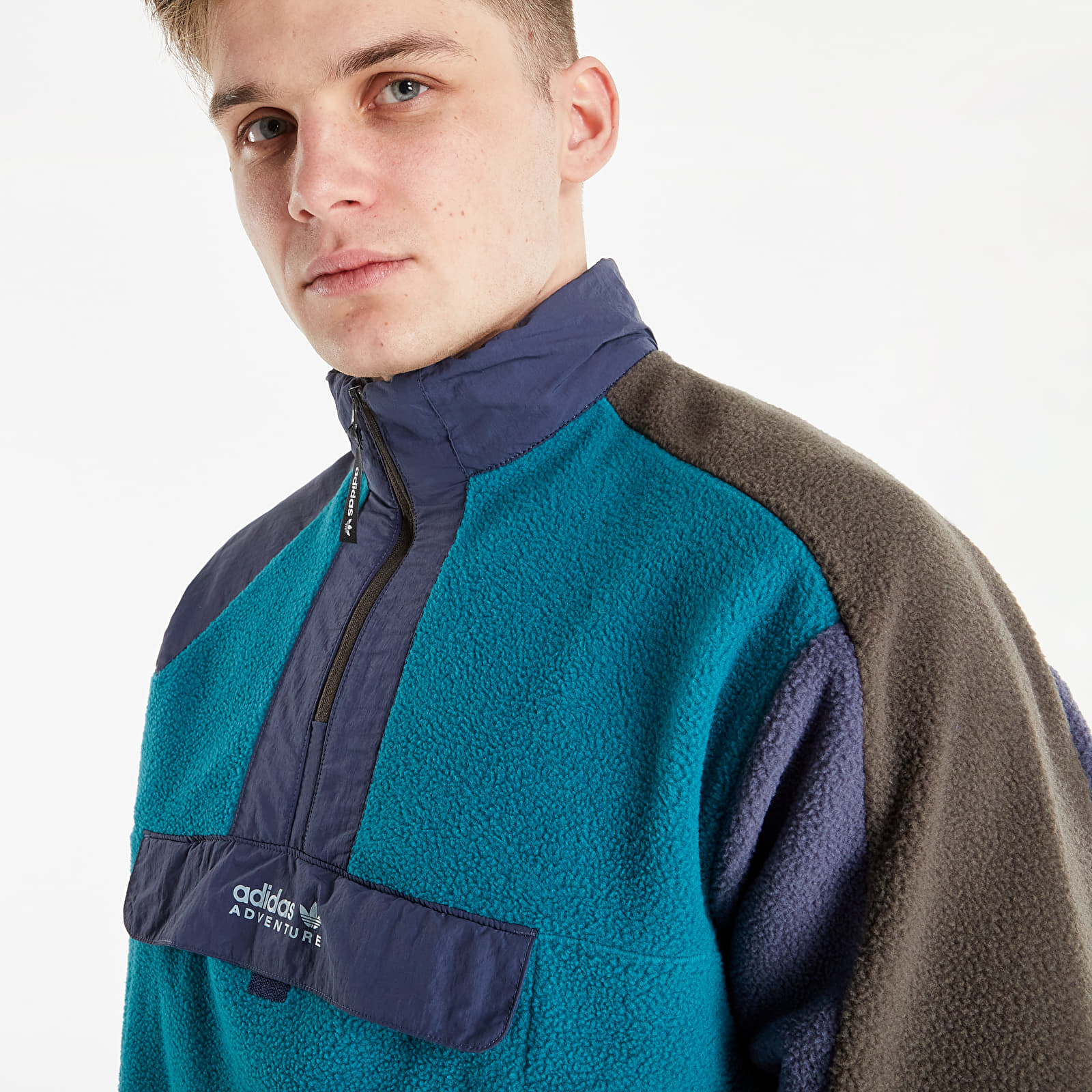adidas Originals adidas Adventure Squamish 93 Track Top Legacy Teal - GLAMI.ro