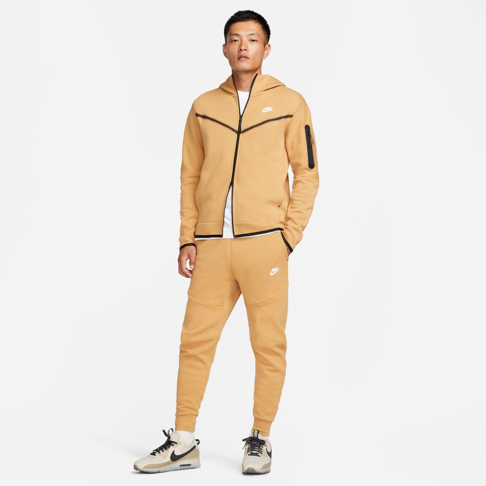 Nike Sportswear Tech Fleece ELEMENTAL GOLD/SAIL GLAMI.ro