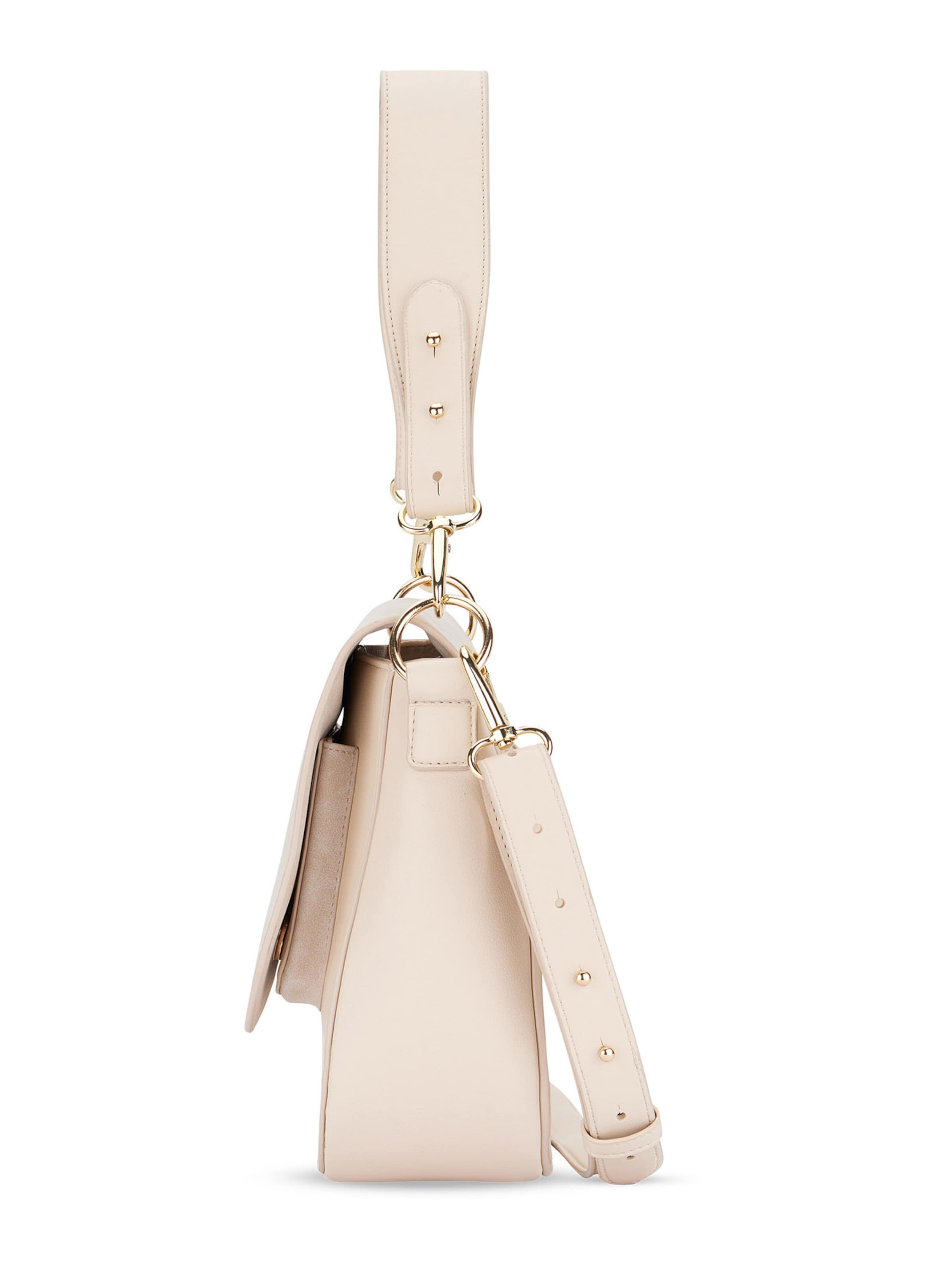 Expatrié Geantă de umăr 'Louise Large' culoarea pielii / bej deschis