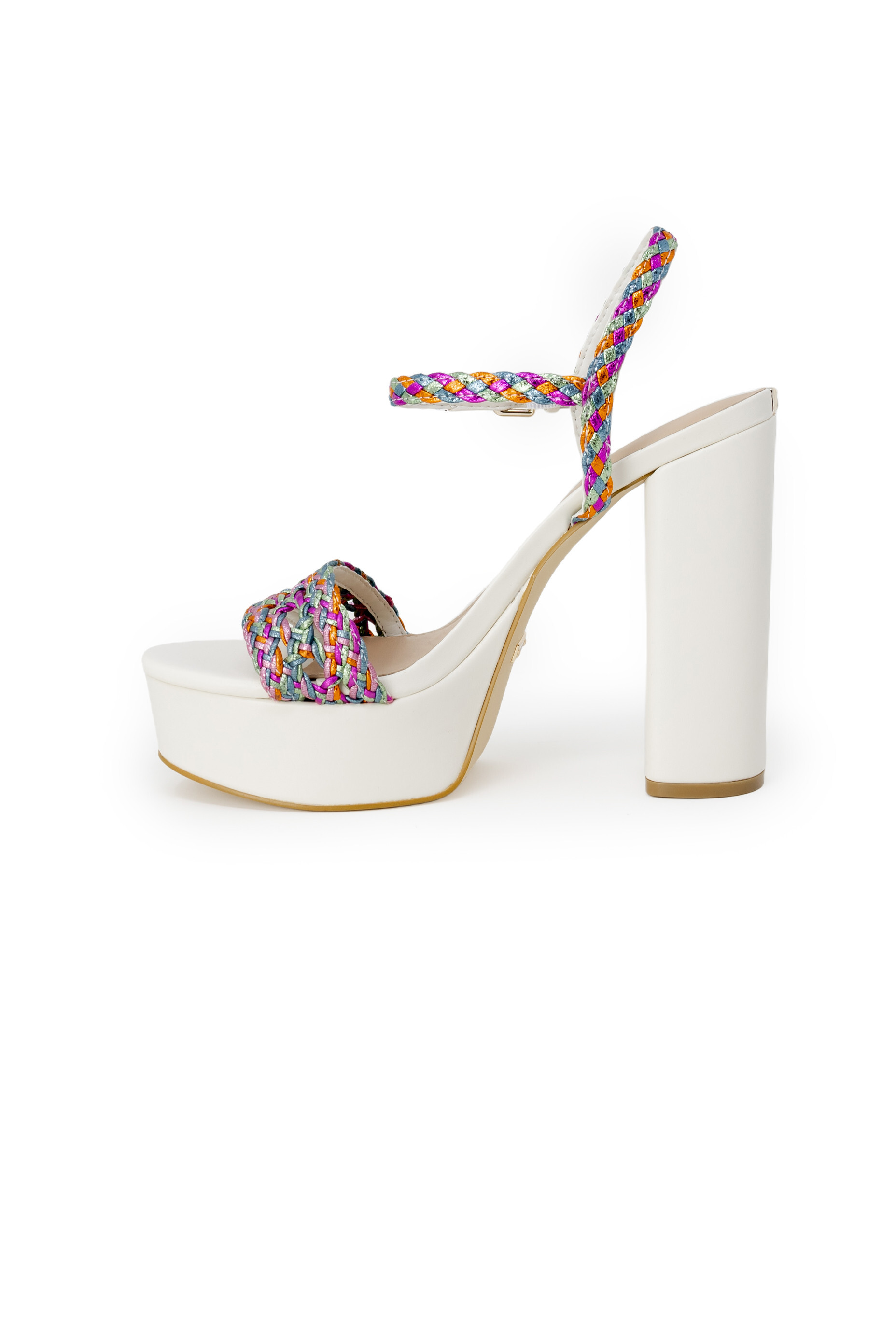 Sandale cu toc Guess