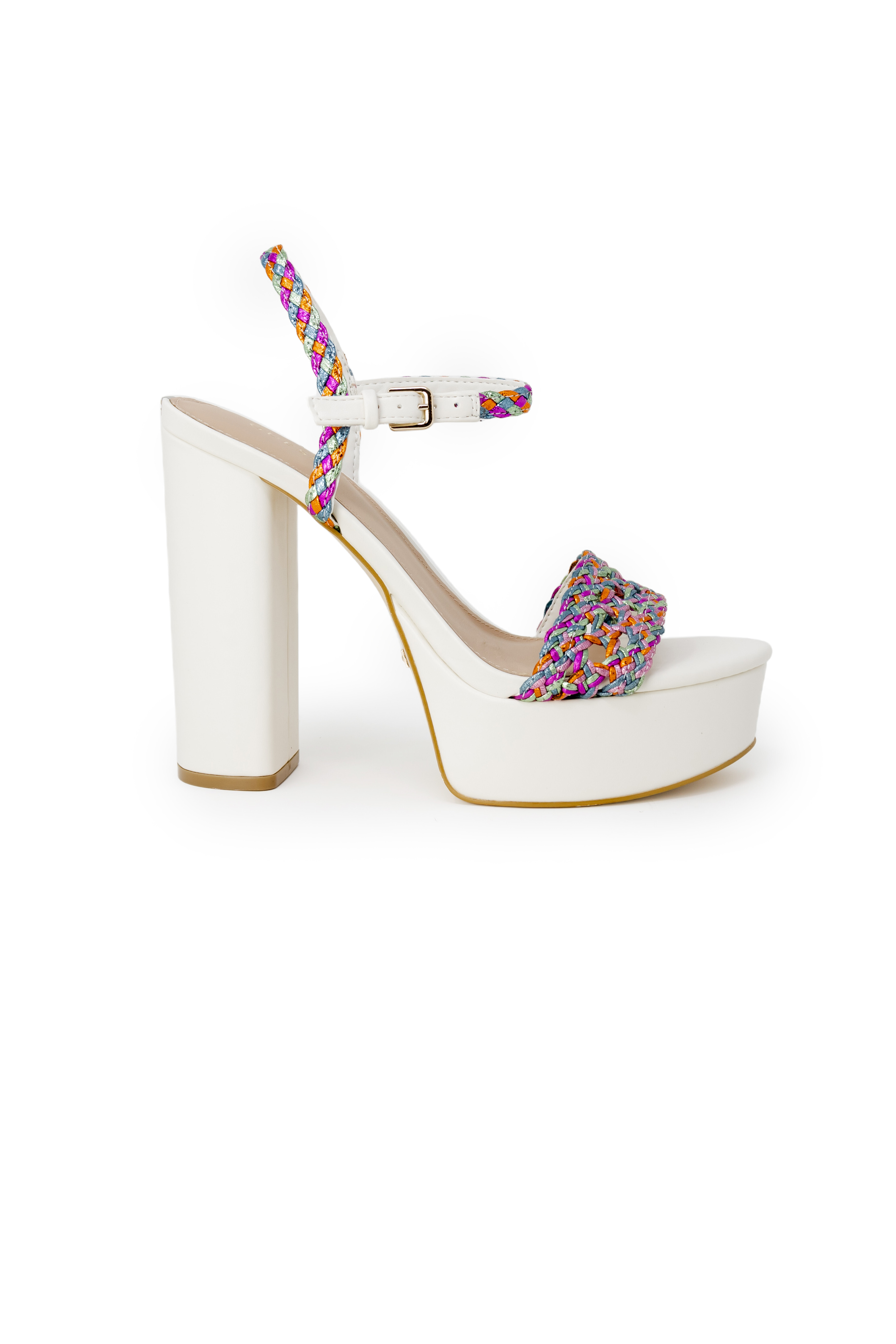 Sandale cu toc Guess