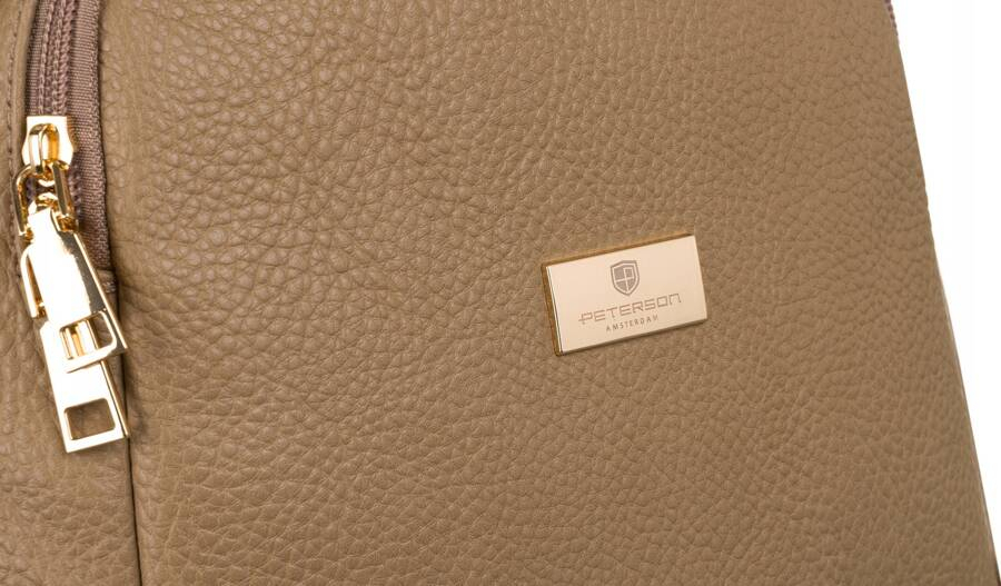 Rucsac incapator de dama din piele ecologica - Peterson PTR-PTN PL-29601-6085 BE