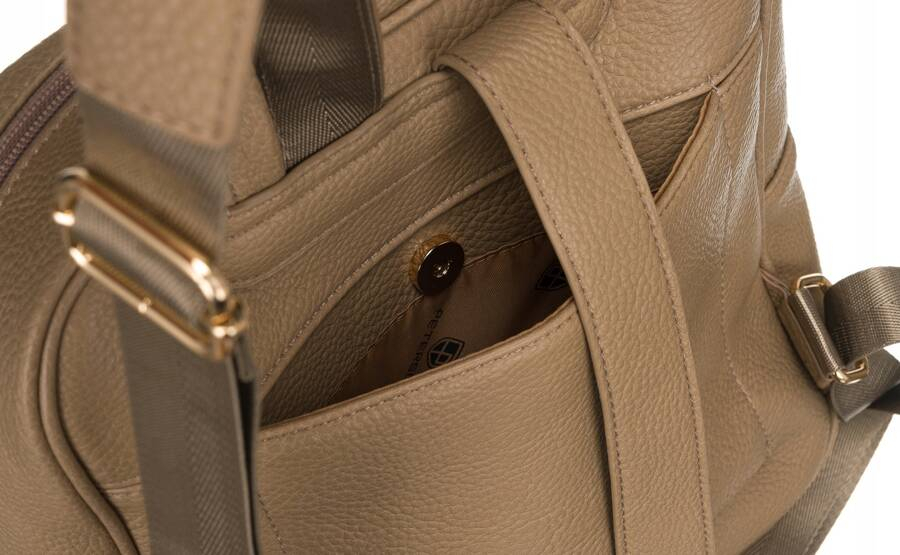 Rucsac incapator de dama din piele ecologica - Peterson PTR-PTN PL-29601-6085 BE