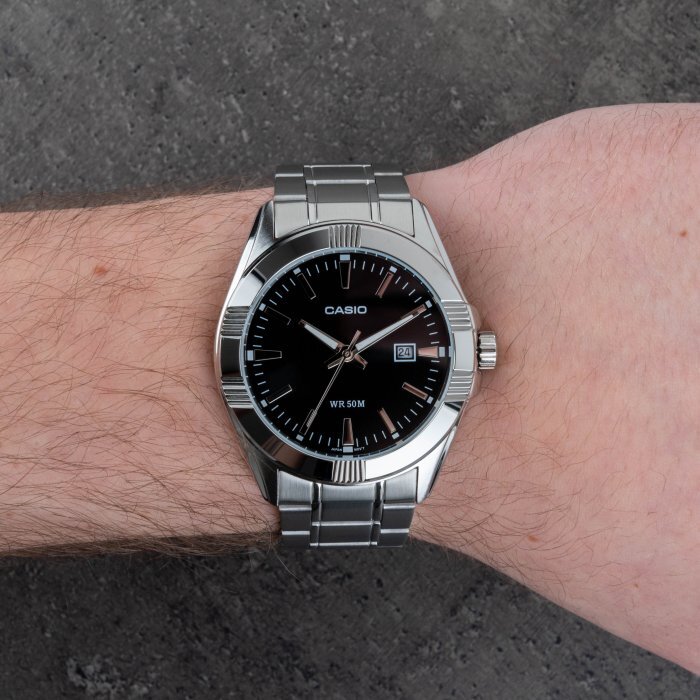 Orologio Uomo Casio MTP-1308D-1A2 Argentato - IT