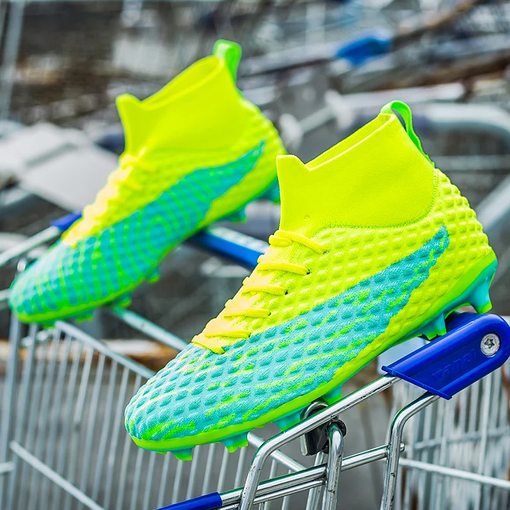 Ghete de fotbal MBrands FG , pentru teren cu iarba, 7.2 , culoare verde