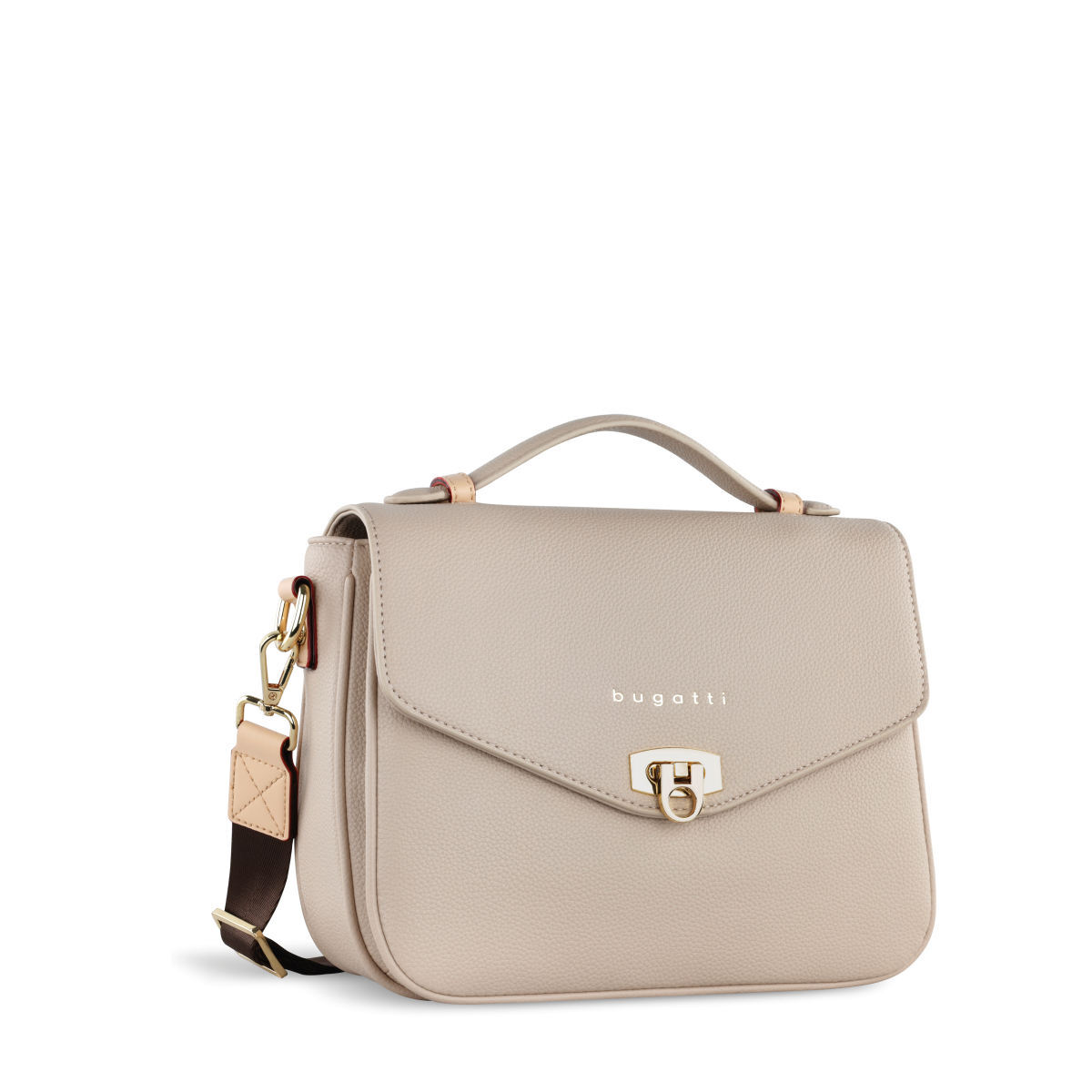 Bugatti_2doplnky Bugatti geantă elegantă pentru femei-bej