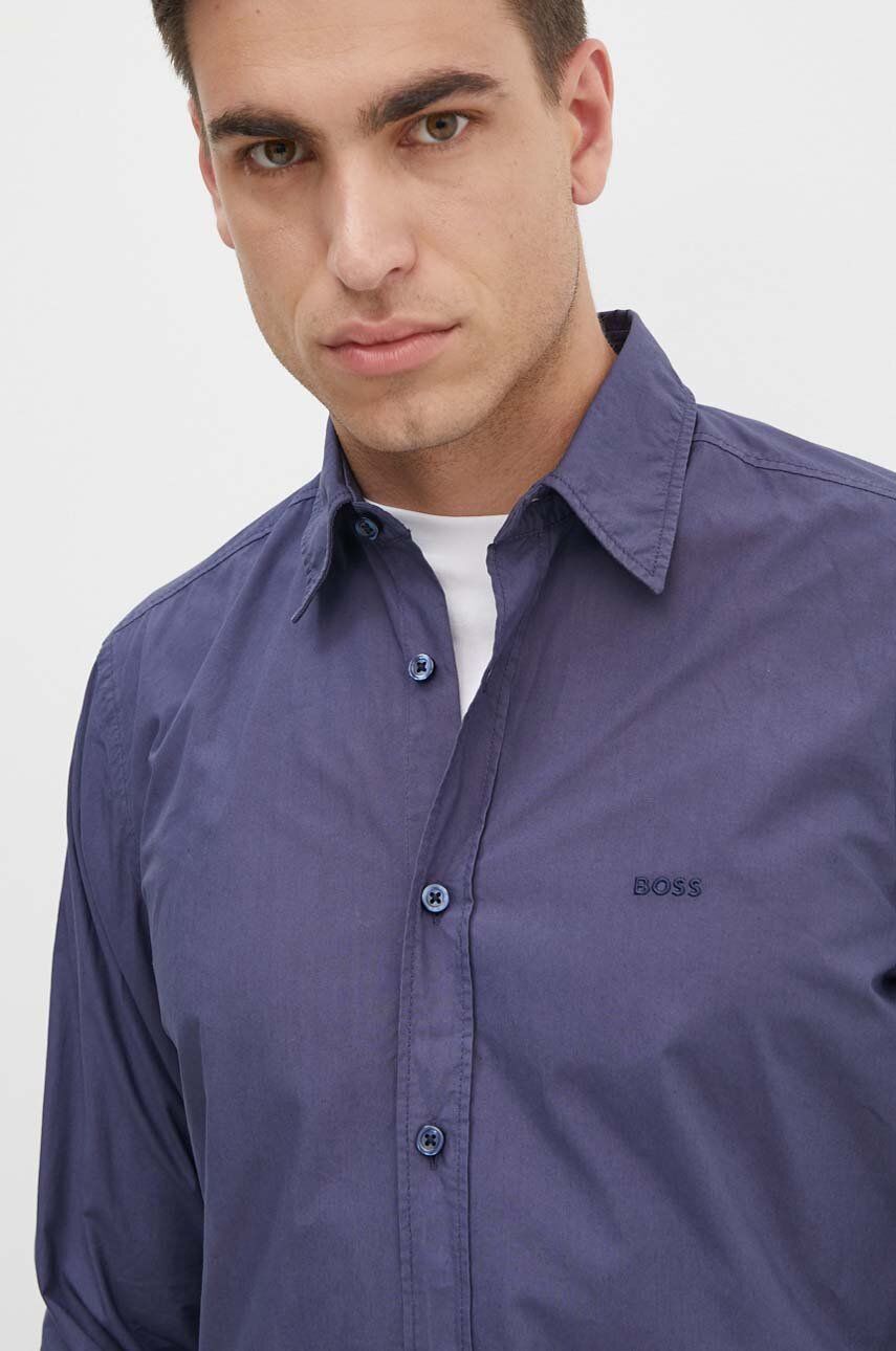 BOSS Orange cămașă din bumbac