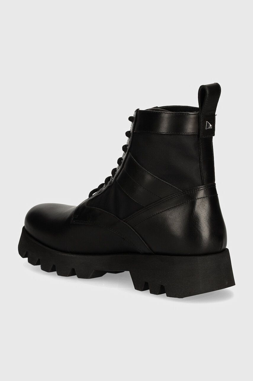 Karl Lagerfeld bocanci de piele Terra