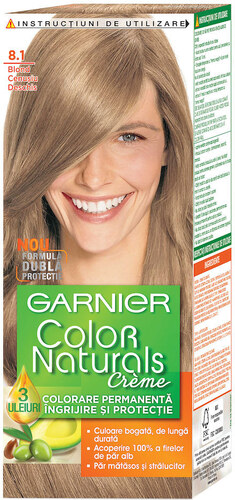 Vopsea De Par Permanenta Cu Amoniac Garnier Color Naturals 8 1