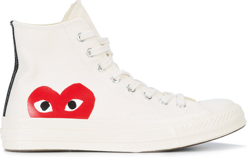 truth rear Daisy Comme Des Garçons Play Comme des Garcons Play x Converse Chuck Taylor  sneakers - White - GLAMI.ro