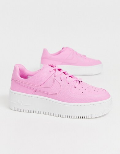 air force 1 sage trainers psychic pink white