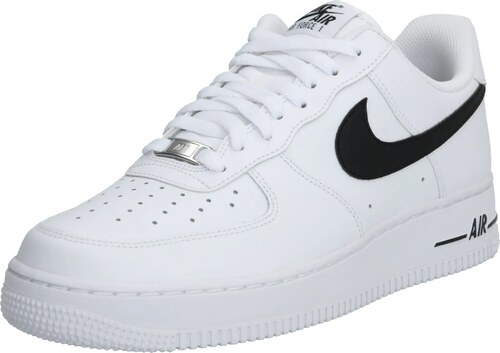Conform Passive nitrogen Nike Sportswear Sneaker low 'Air Force' alb / negru - GLAMI.ro