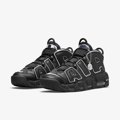 ADIDASI Nike Air More Uptempo Black Silver DQ GLAMI Ro