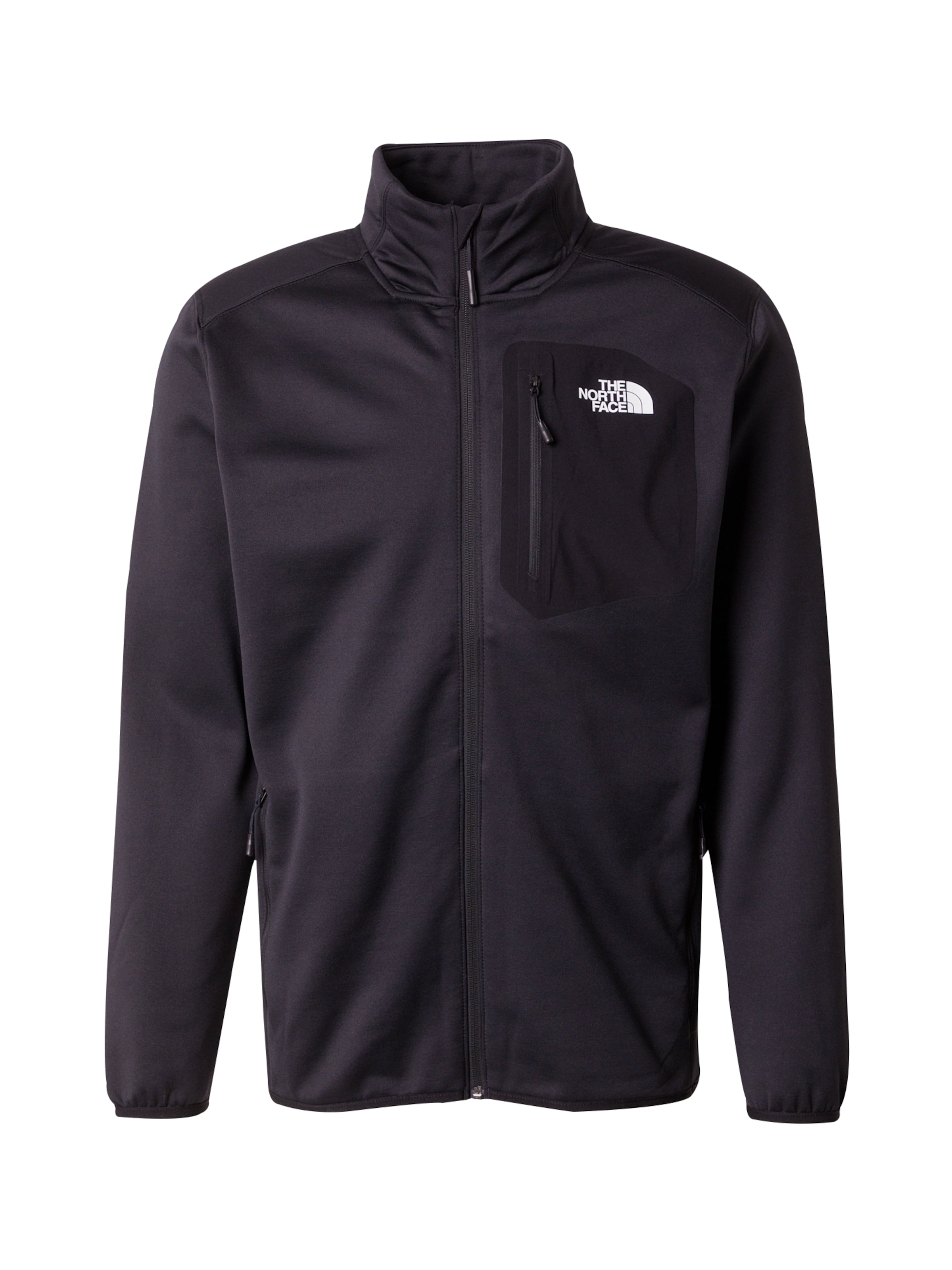 THE NORTH FACE Jachetă fleece funcțională negru / alb