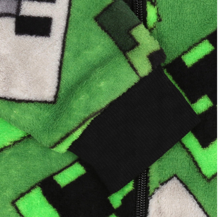 Minecraft Overal Minecraft Emerald pijama lung pentru copii, overal 3 - 4 ani / 98 - 104 ...