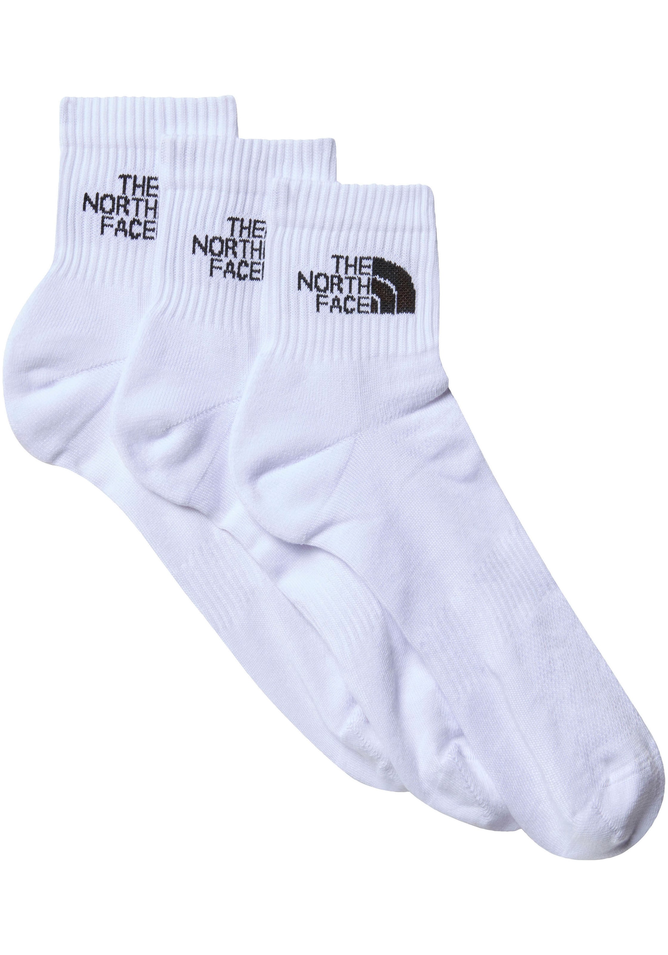 THE NORTH FACE Șosete sport negru / alb