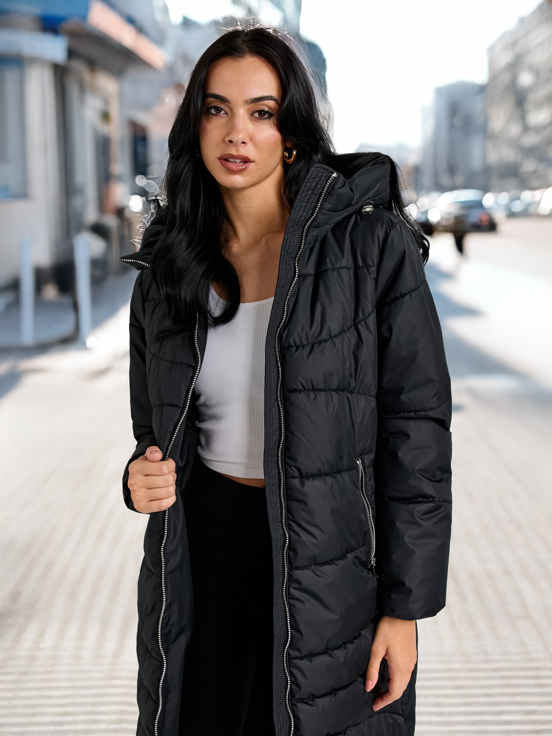 Sinsay - Palton - negru