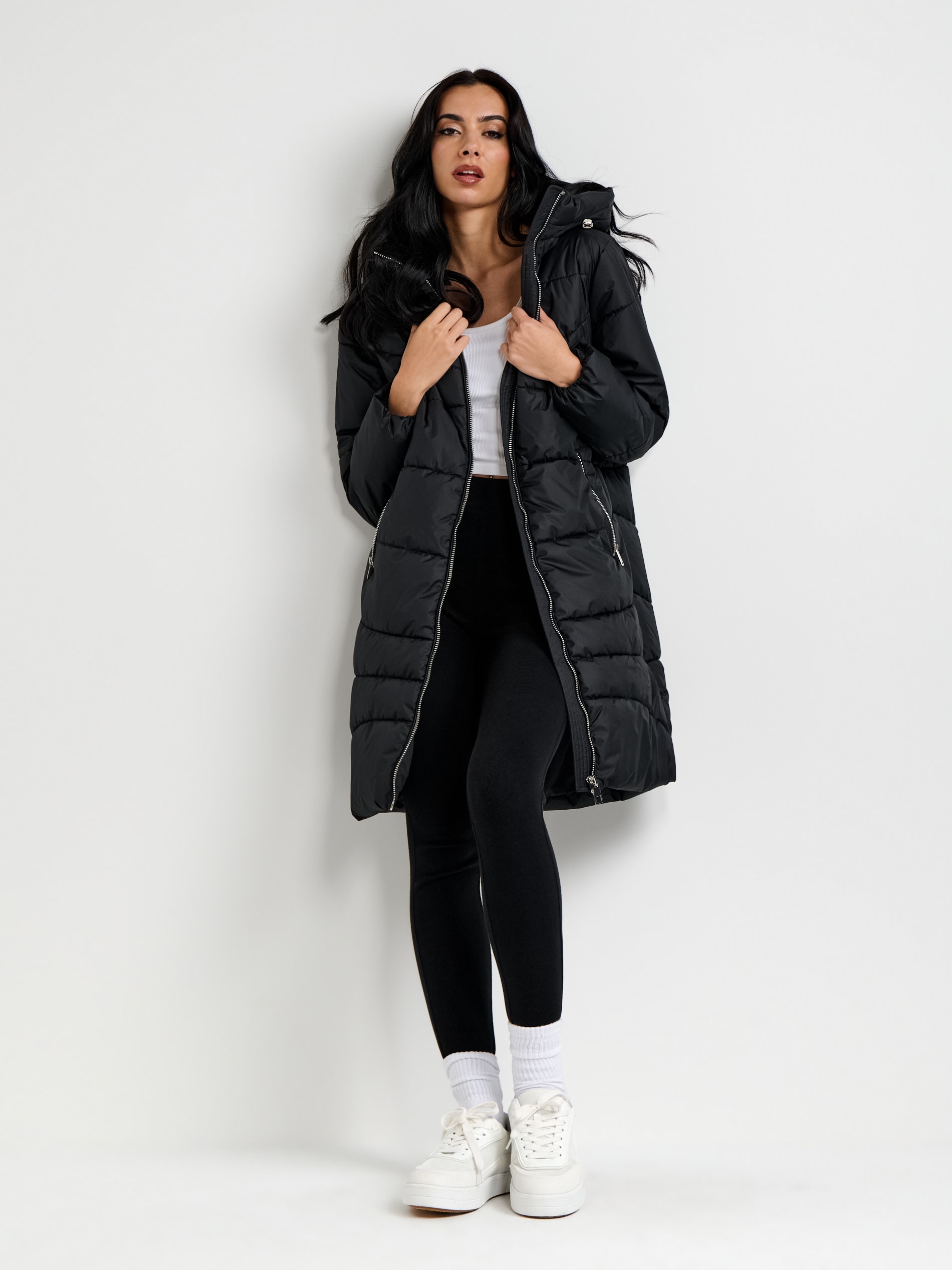 Sinsay - Palton - negru