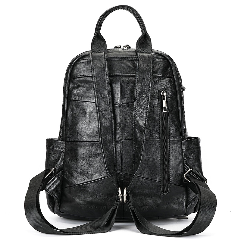 Rucsac dama JERMYN'S Cremona, piele naturala, negru