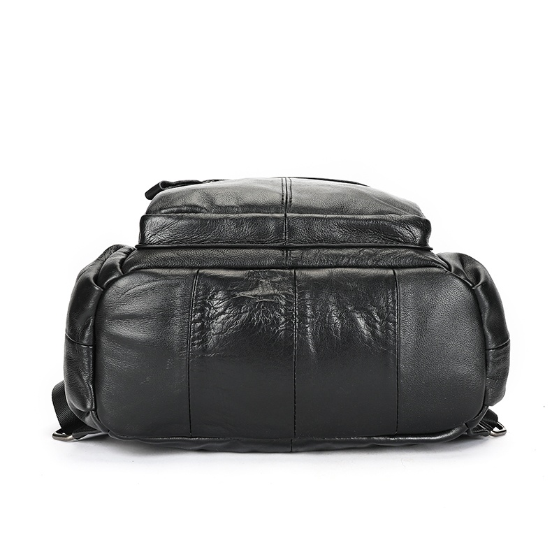 Rucsac dama JERMYN'S Cremona, piele naturala, negru