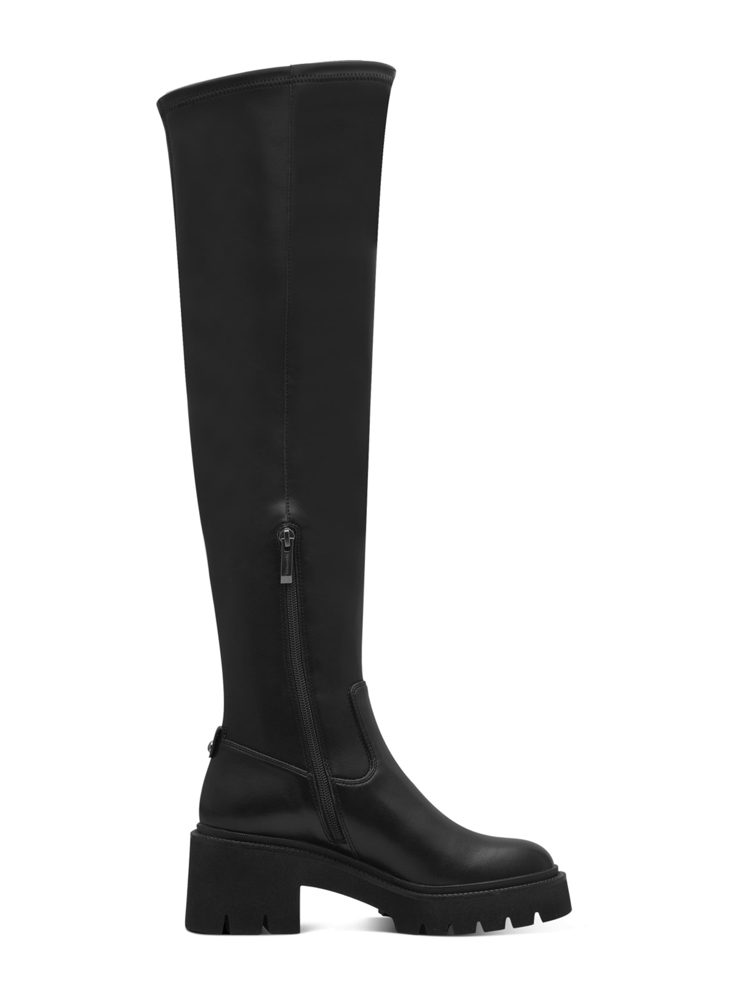 Tamaris Cizme peste genunchi negru