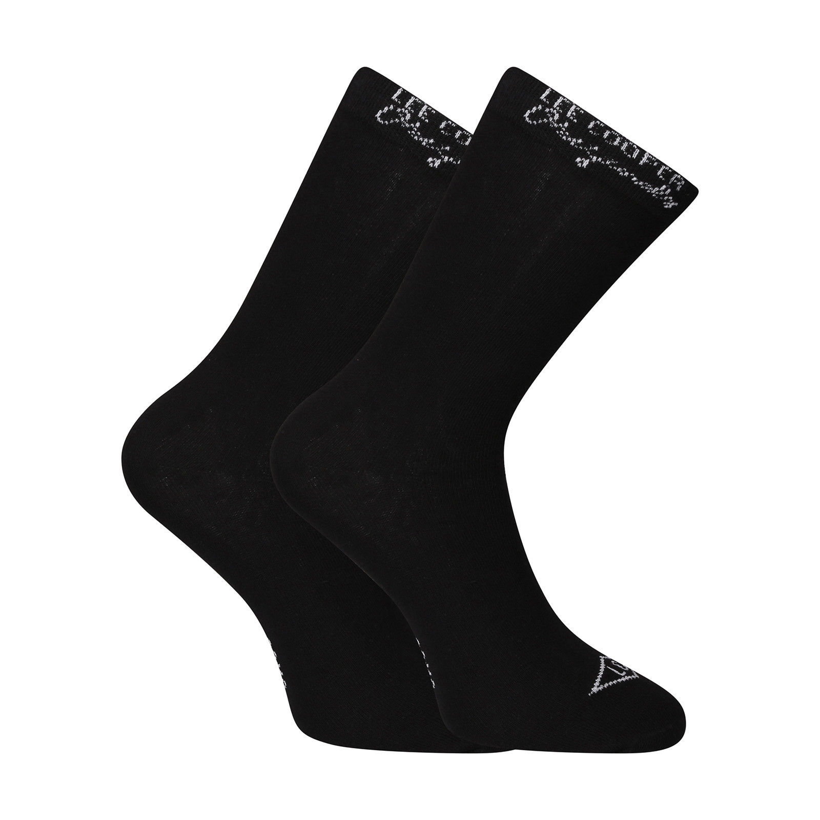 5PACK șosete Lee Cooper înalte negre (PO41029) M