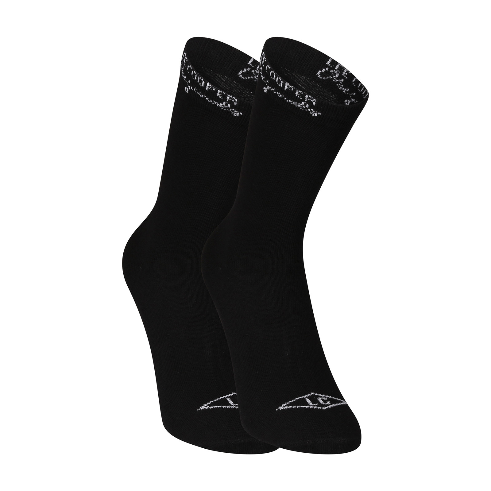 5PACK șosete Lee Cooper înalte negre (PO41029) M