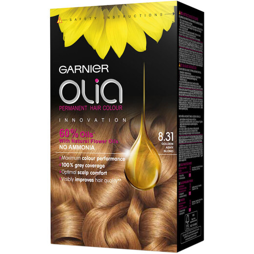 Vopsea De Par Permanenta Fara Amoniac Garnier Olia 8 31 Blond