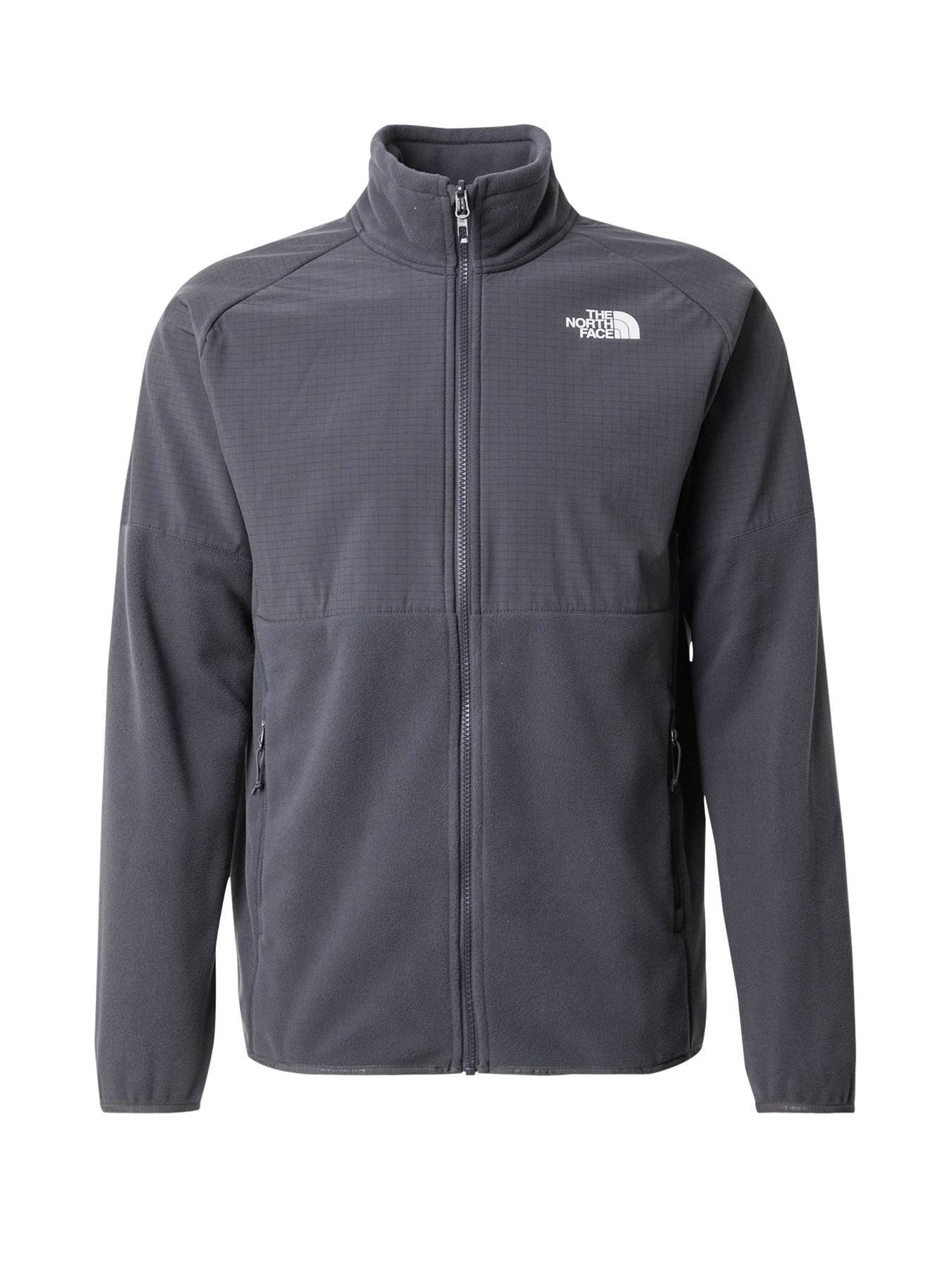 THE NORTH FACE Jachetă fleece funcțională 'Glacier' gri / alb