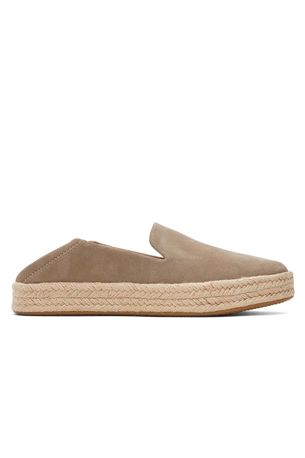 TOMS Espadrili Dun Suede Wm Caroln 10020711 natural