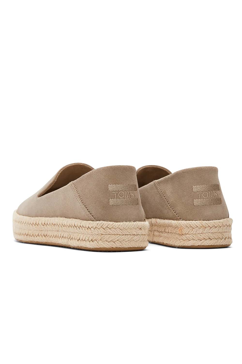 TOMS Espadrili Dun Suede Wm Caroln 10020711 natural