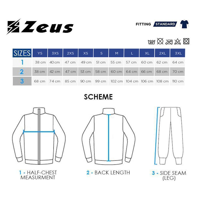 Trening Copii ZEUS Tuta Rodi Royal/Blu