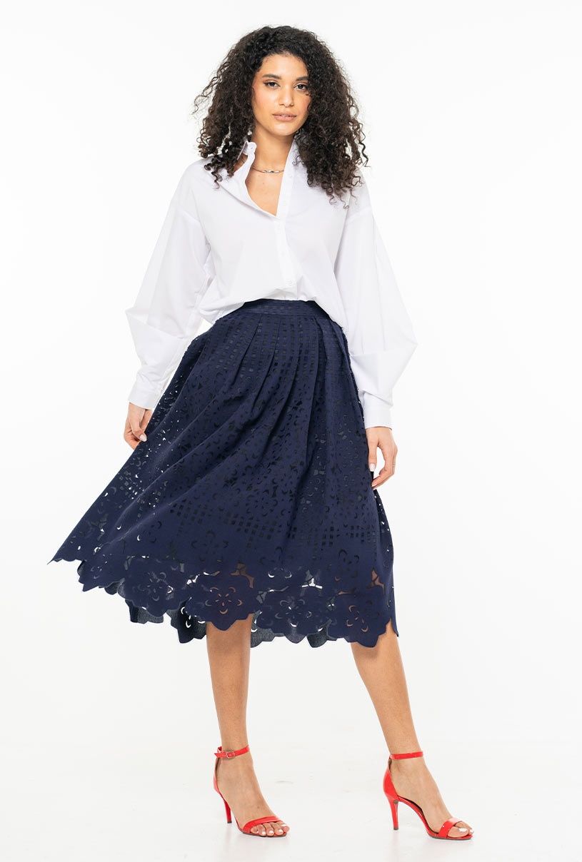 Fuste Hermosa Bleumarin