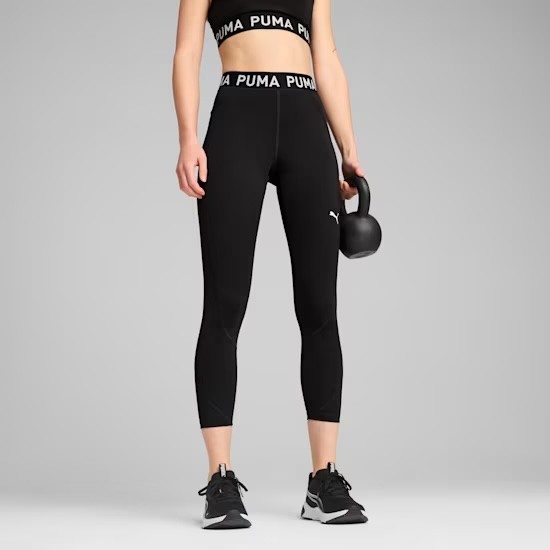 Puma Strong High-Waisted Full-Length Leggings black
