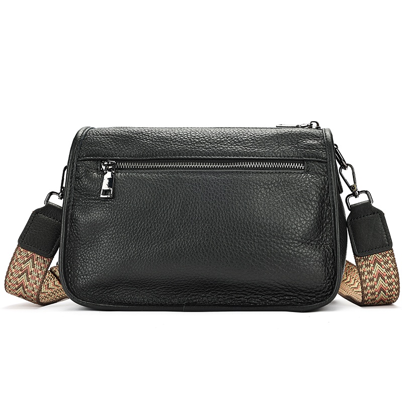 Geanta dama JERMYN'S Alice, piele naturala, neagra