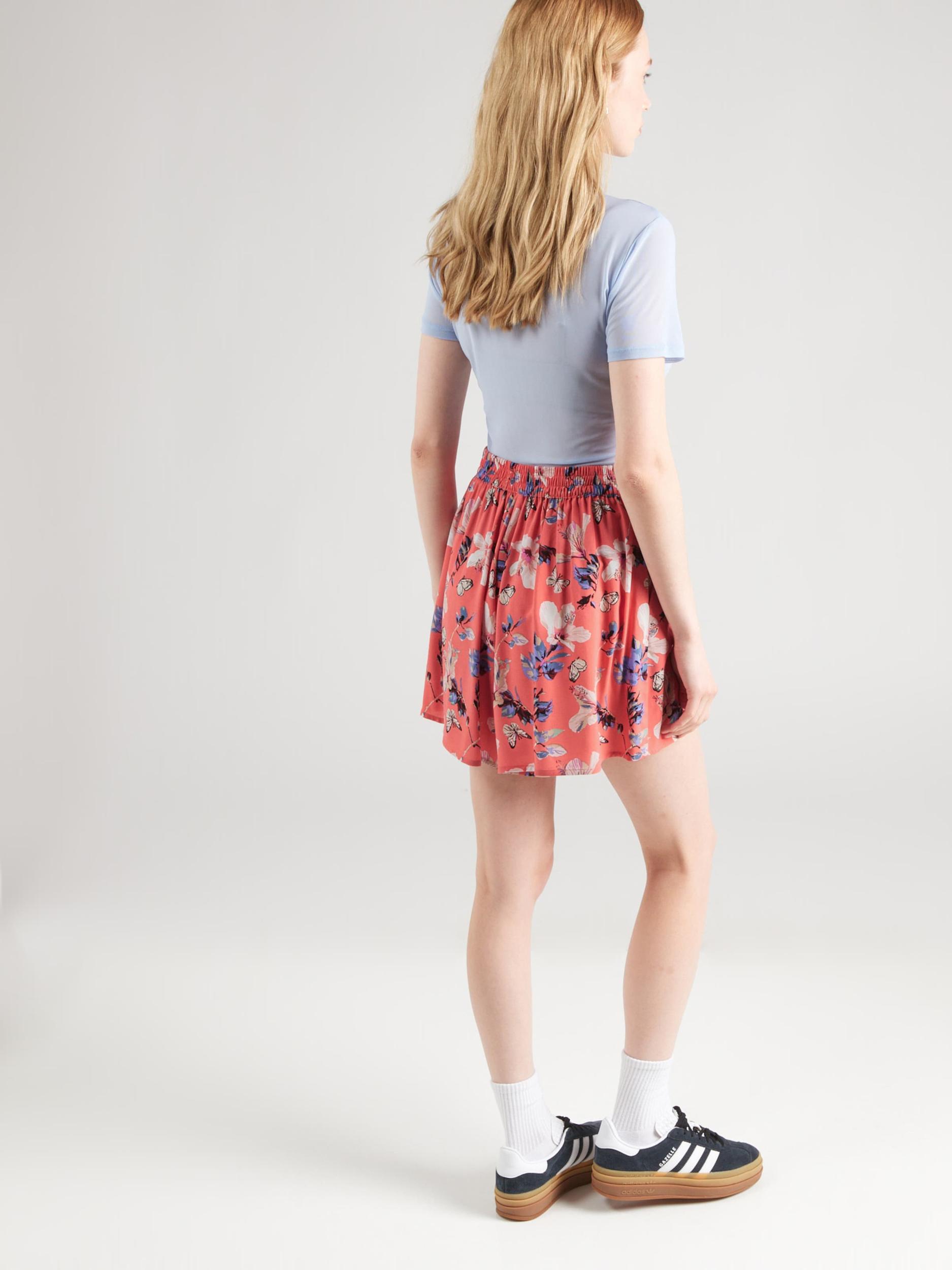 ONLY Pantaloni cutați 'ONLNOVA LIFE JASMIN' bej deschis / indigo / roz