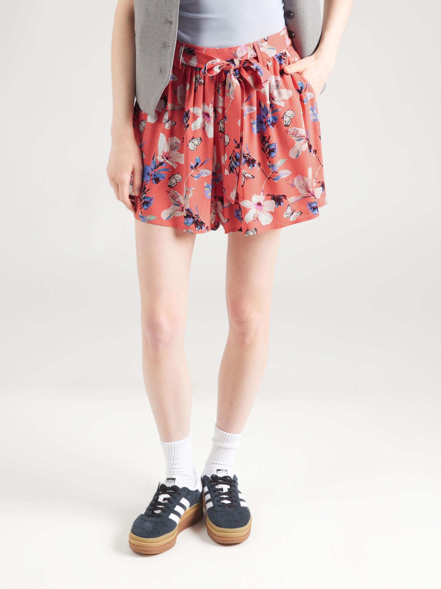 ONLY Pantaloni cutați 'ONLNOVA LIFE JASMIN' bej deschis / indigo / roz