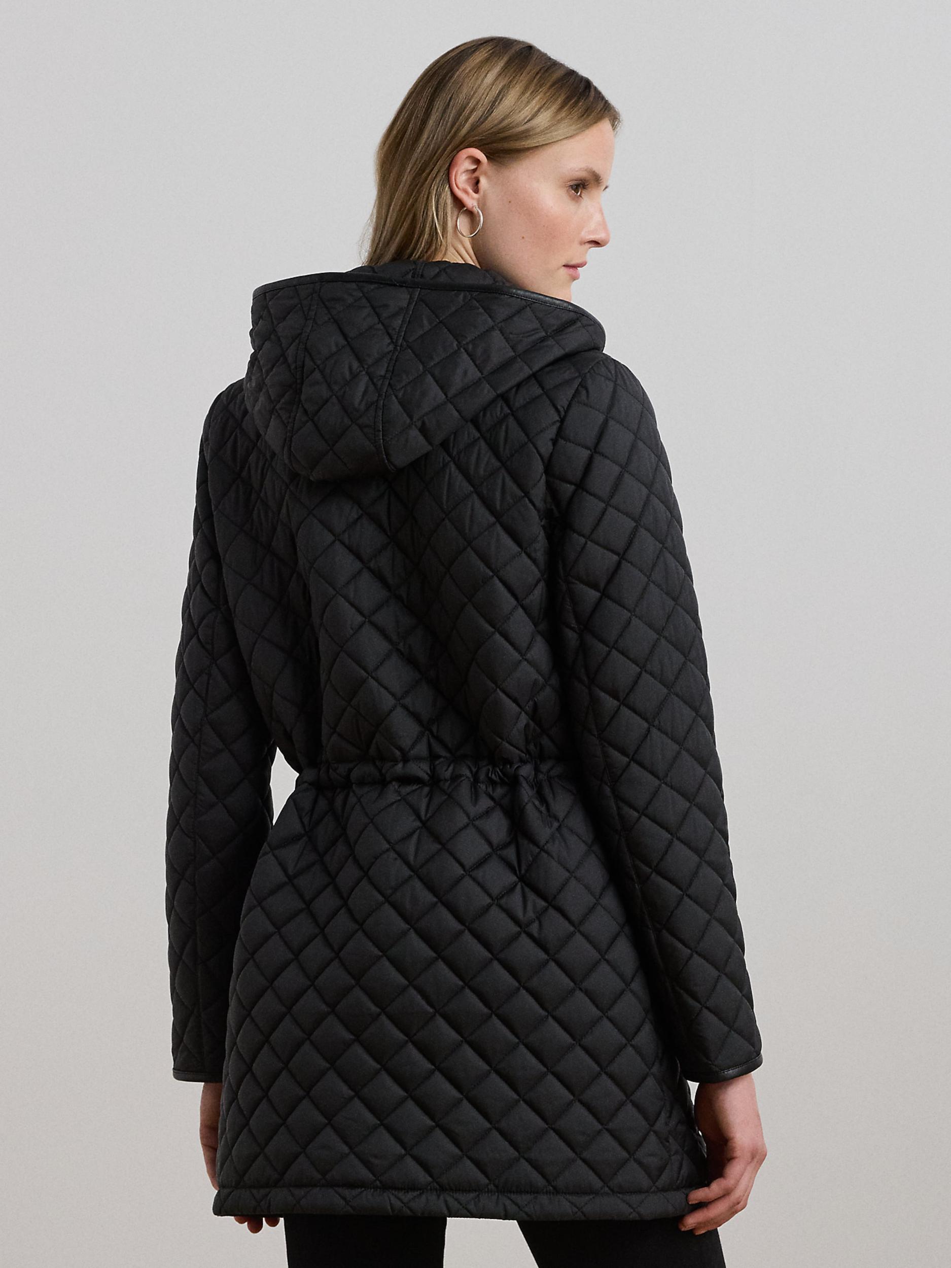 Lauren Ralph Lauren Geacă de primăvară-toamnă negru