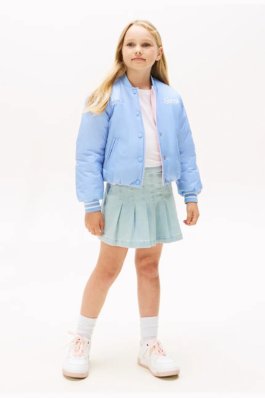 Tommy Hilfiger jachetă bomber reversibilă pentru copii