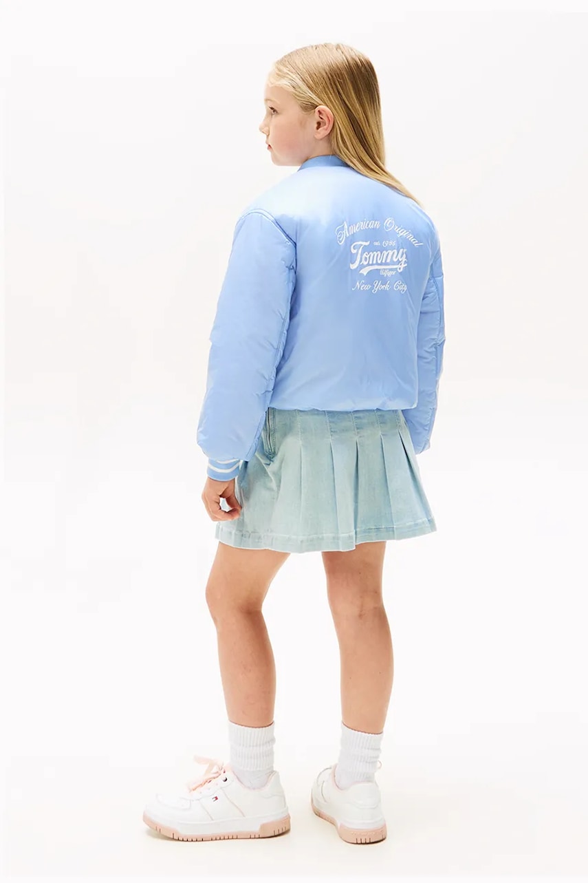 Tommy Hilfiger jachetă bomber reversibilă pentru copii