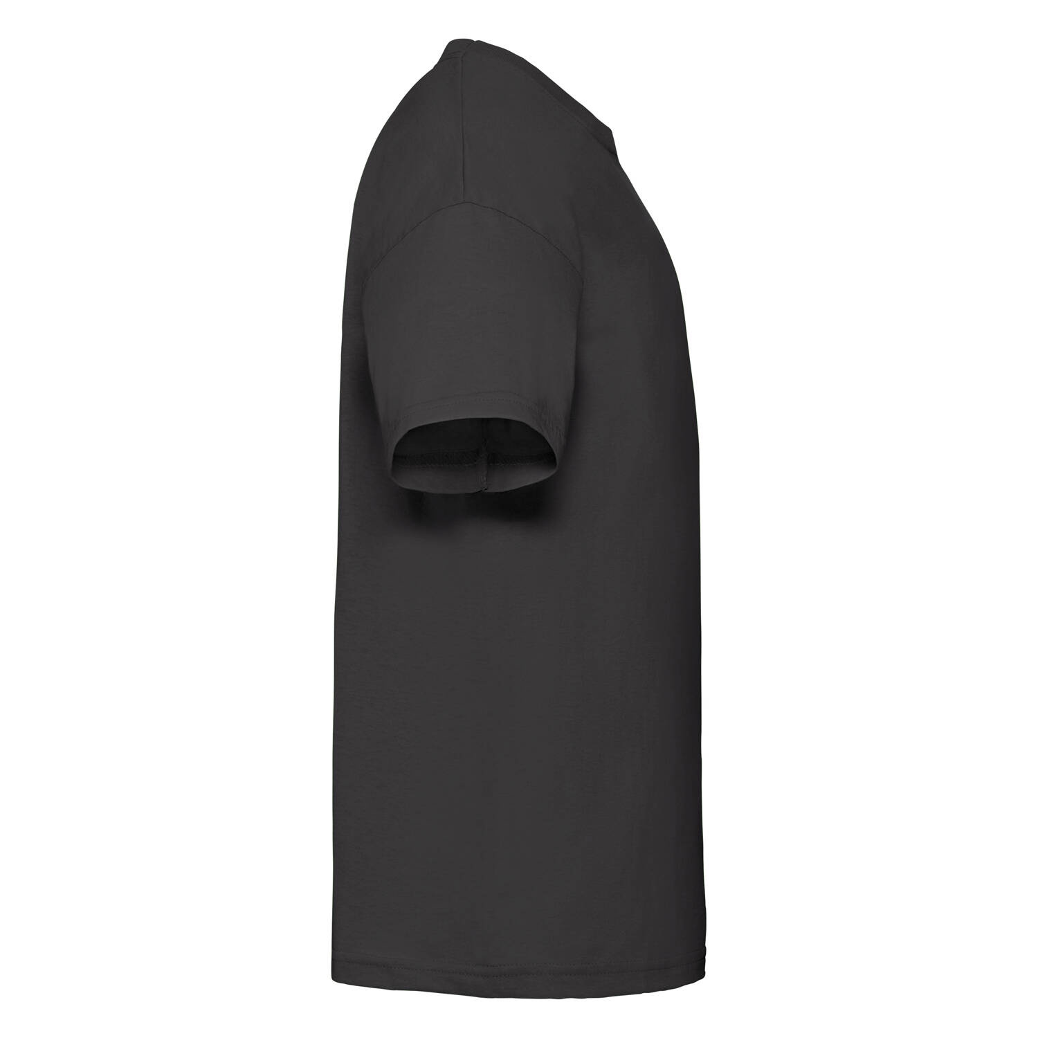 Black Fruit of the Loom Cotton T-shirt