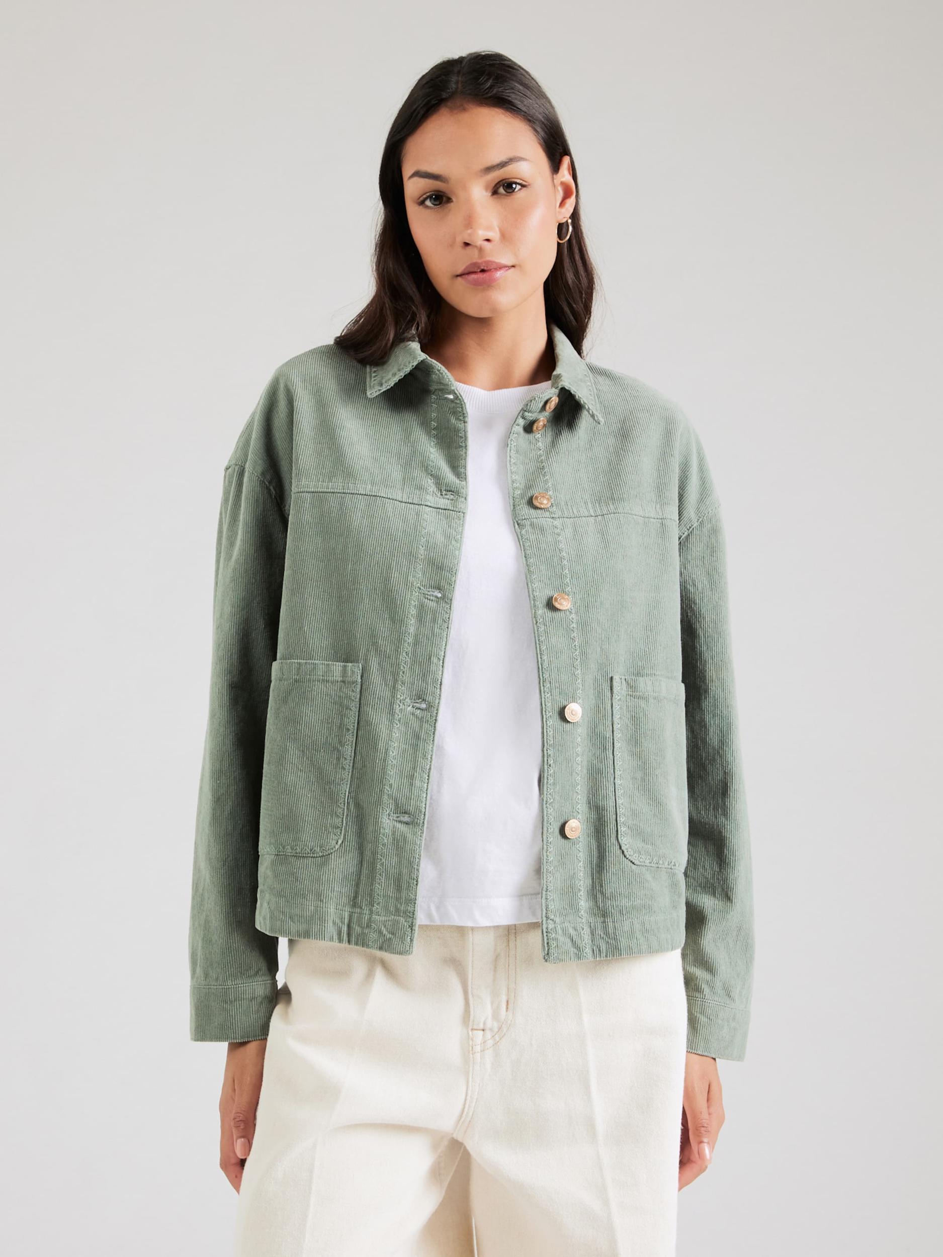 ONLY Geacă de primăvară-toamnă 'ONLMOXIE' verde jad